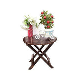 Wooden Folding Round Stool For Office, Kitchen & Home DΓ©cor